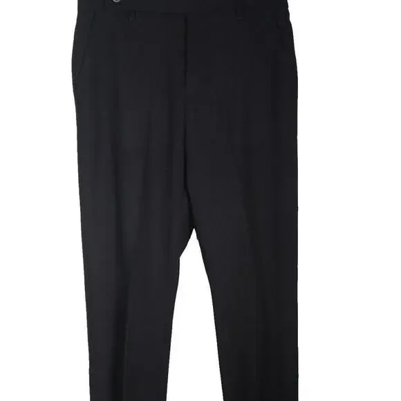 Rick Owens Women's Size 6 Black Cropped Trousers Pants Dress High Rise 100% Wool - Picture 5 of 15